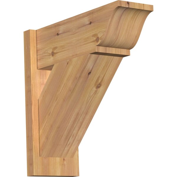 Ekena Millwork Traditional Smooth Traditional Outlooker, Western Red Cedar, 7 1/2"W x 20"D x 20"H OUT08X20X20TRA01SWR - main